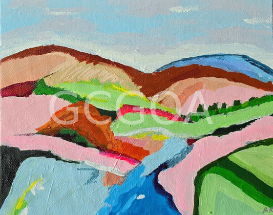 Morning Walk- Original Art - Gold Coast Gallery Of ArtAlpana Rai