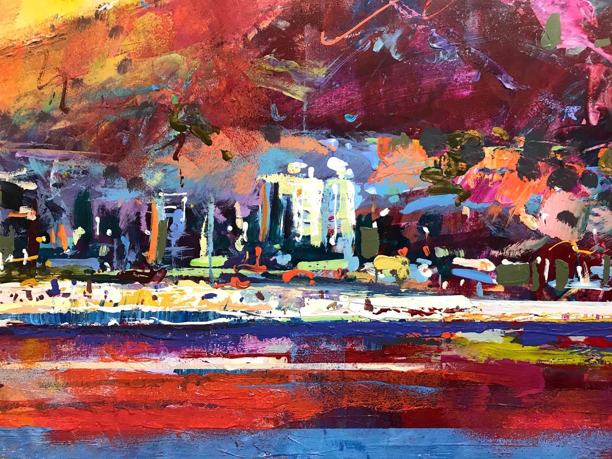 Mount Maunganui 2 - Original Art - Gold Coast Gallery Of ArtJos Coufreur
