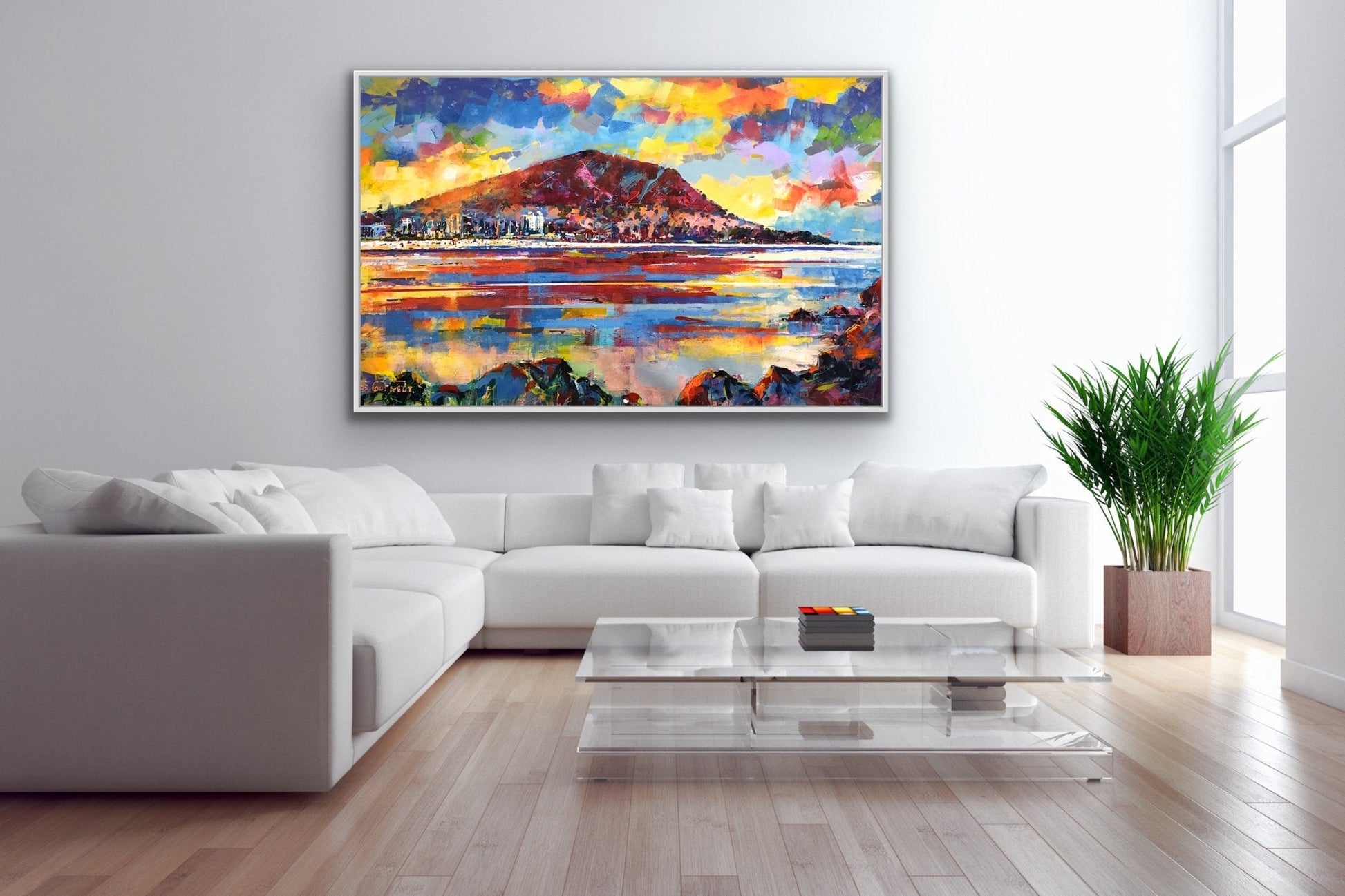 Mount Maunganui 2 - Original Art - Gold Coast Gallery Of ArtJos Coufreur