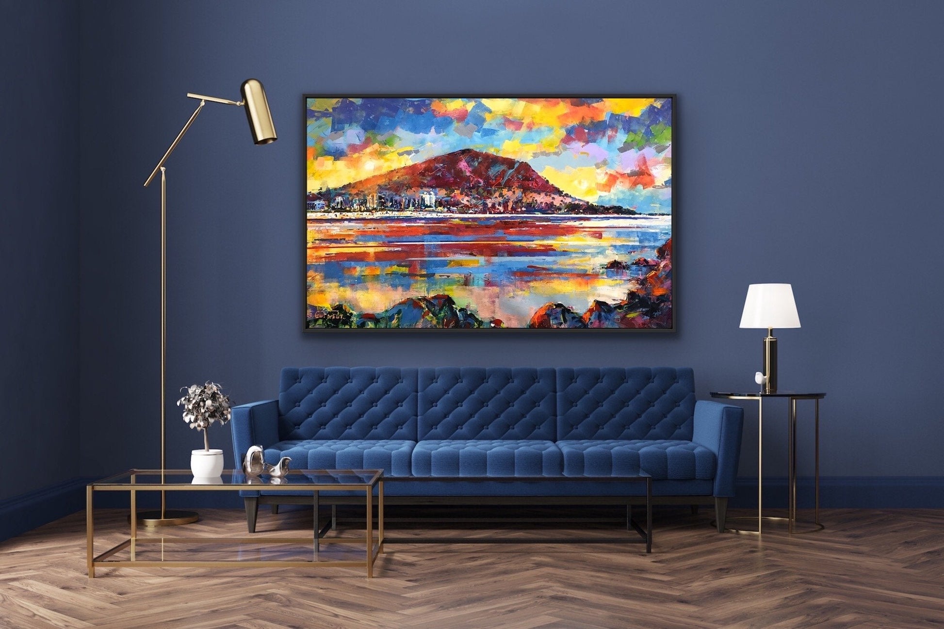 Mount Maunganui 2 - Original Art - Gold Coast Gallery Of ArtJos Coufreur