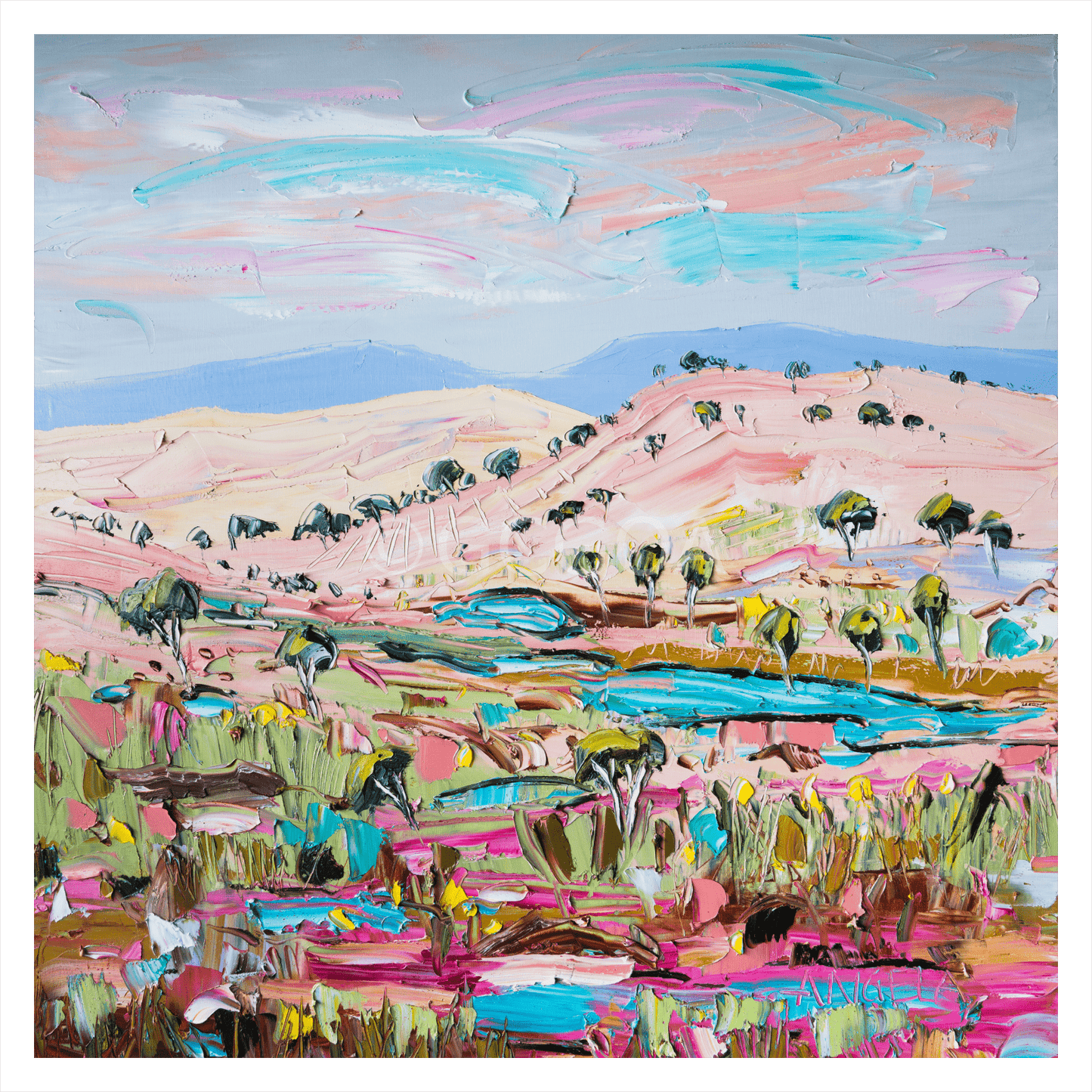 Mountain Dew - Fine Art Print - Gold Coast Gallery Of ArtAngela Hawkey