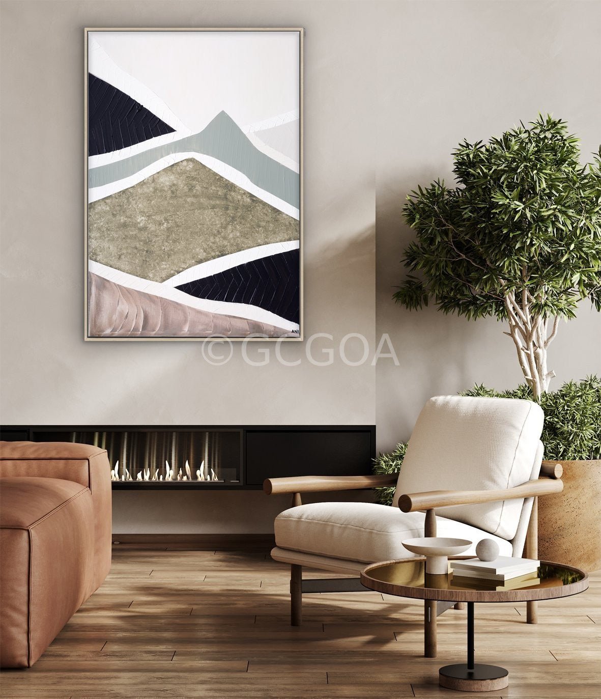 Mountain Ranges 2 - Gold Coast Gallery Of ArtAni Ipradjian