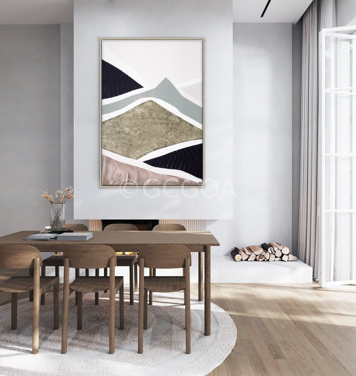 Mountain Ranges 2 - Gold Coast Gallery Of ArtAni Ipradjian