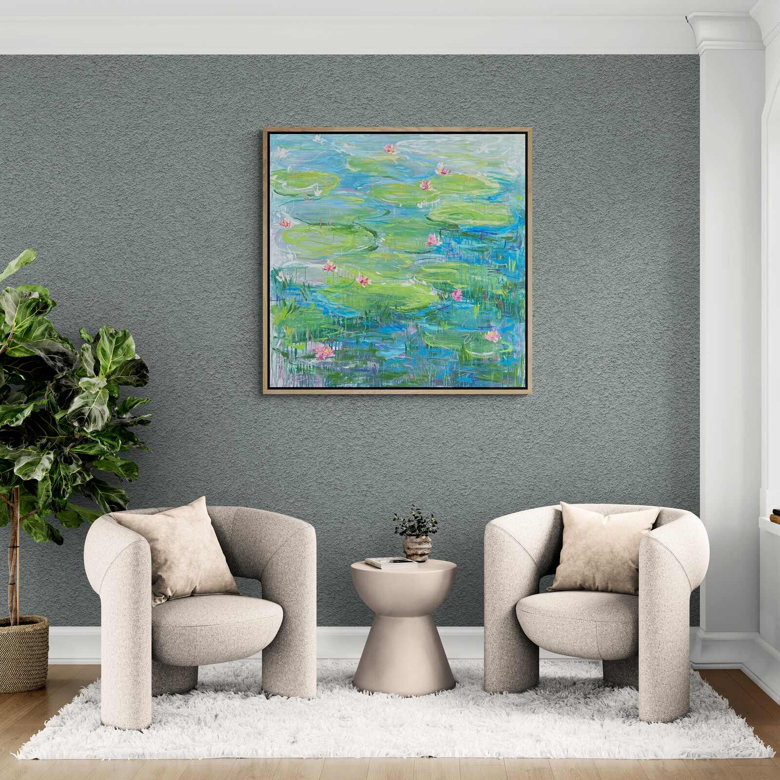 Moving Into Calmer Waters - Original Art - Gold Coast Gallery Of ArtBelinda Nadwie