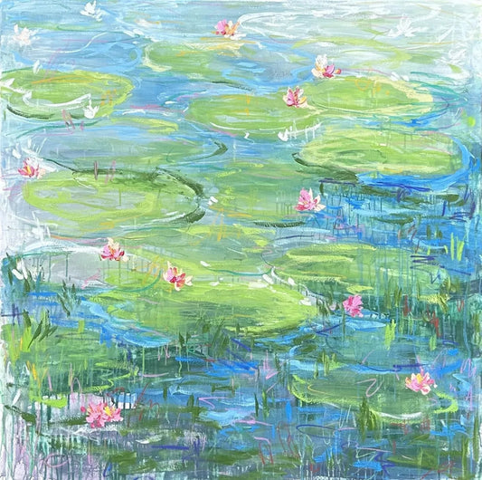 Moving Into Calmer Waters - Original Art - Gold Coast Gallery Of ArtBelinda Nadwie