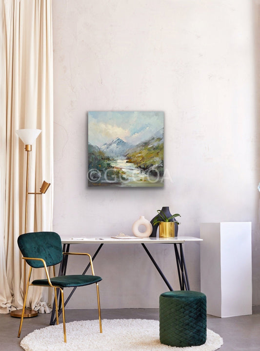 Mt Cook No 6 - Original Art - Gold Coast Gallery Of ArtLiliana Gigovic