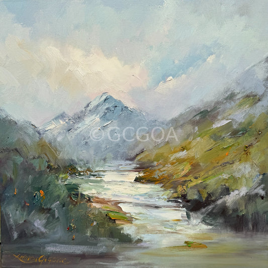 Mt Cook No 6 - Original Art - Gold Coast Gallery Of ArtLiliana Gigovic