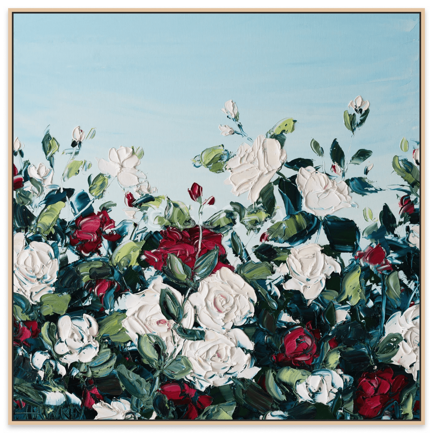 Mum's Roses - Fine Art Print - Gold Coast Gallery Of ArtAngela Hawkey