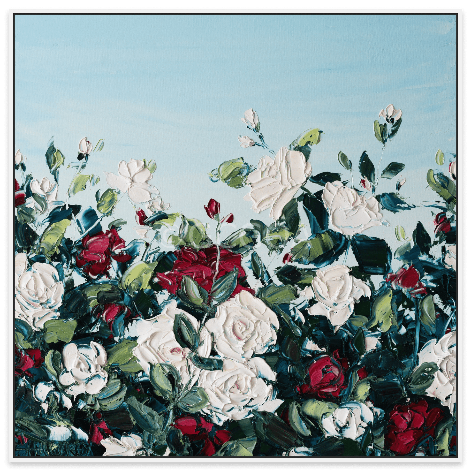 Mum's Roses - Fine Art Print - Gold Coast Gallery Of ArtAngela Hawkey