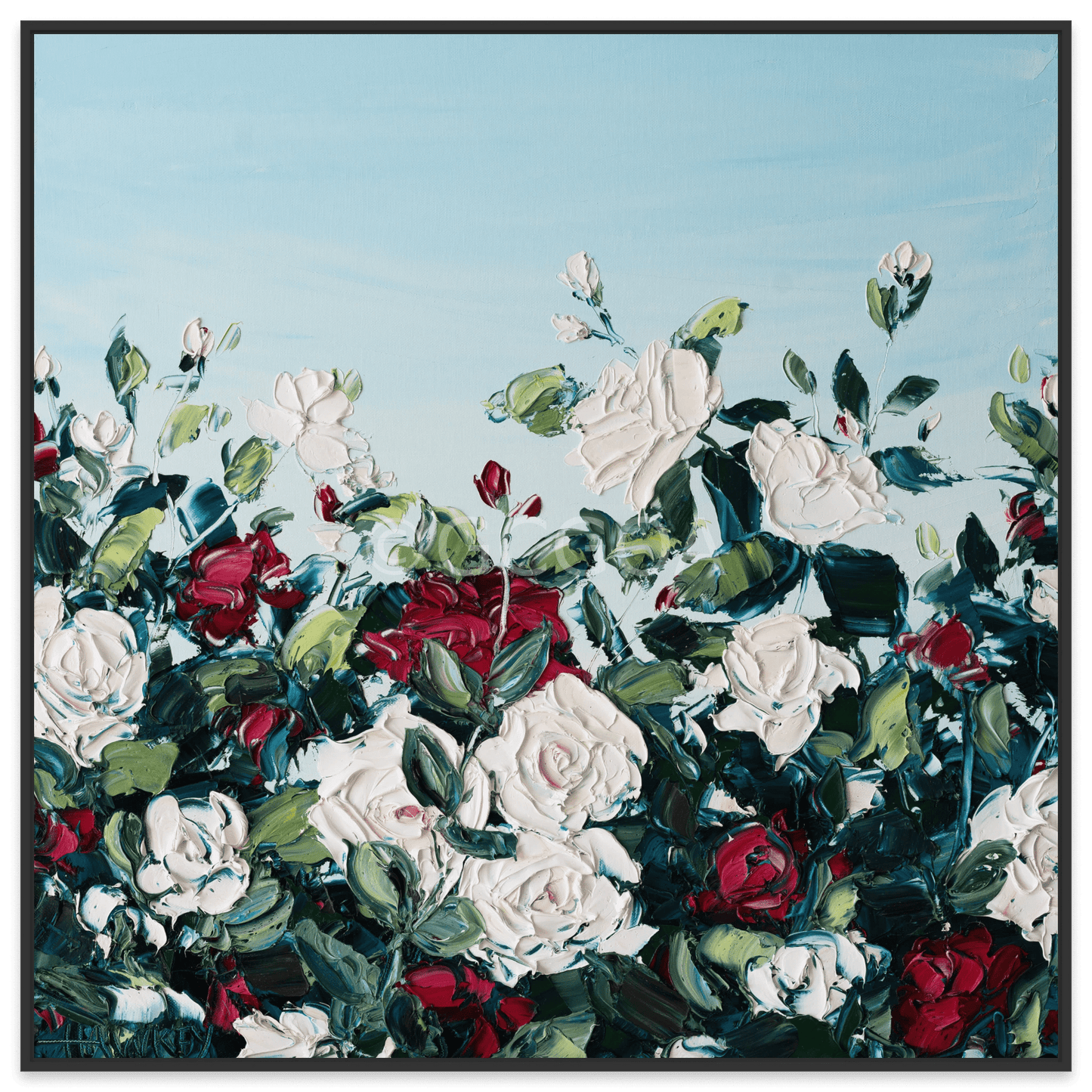 Mum's Roses - Fine Art Print - Gold Coast Gallery Of ArtAngela Hawkey