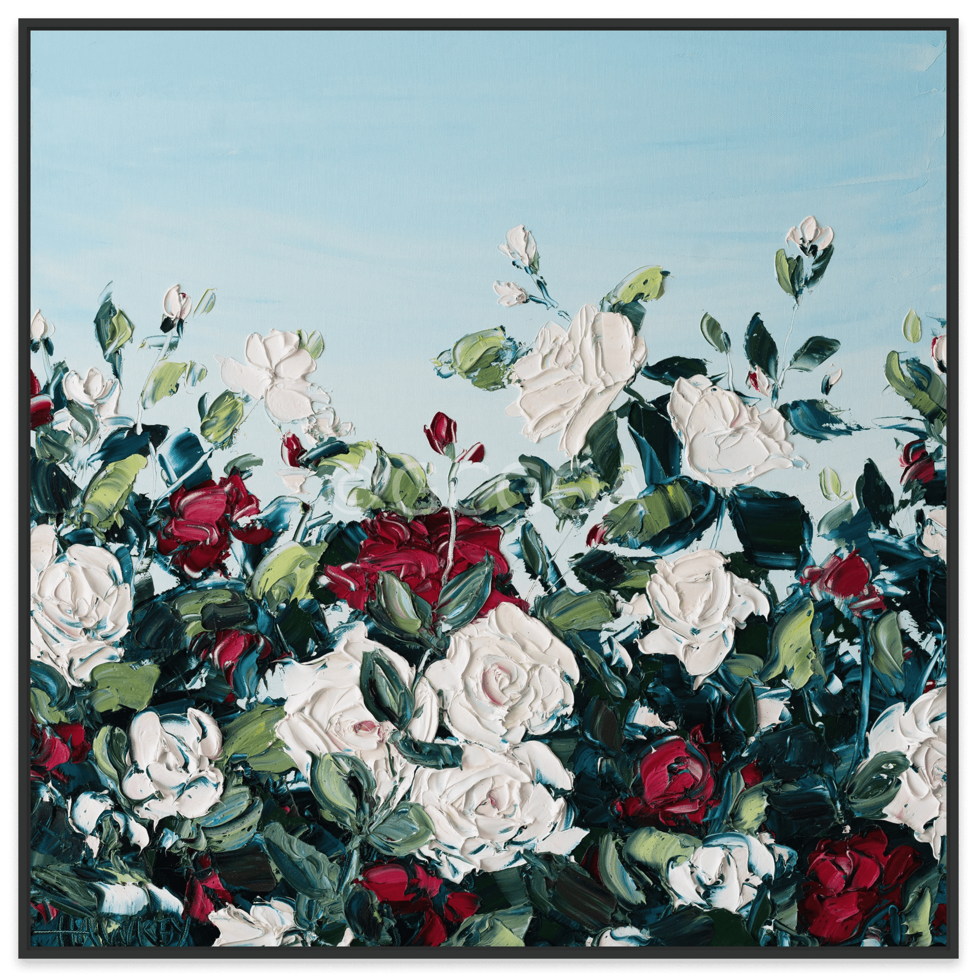 Mum's Roses - Fine Art Print - Gold Coast Gallery Of ArtAngela Hawkey