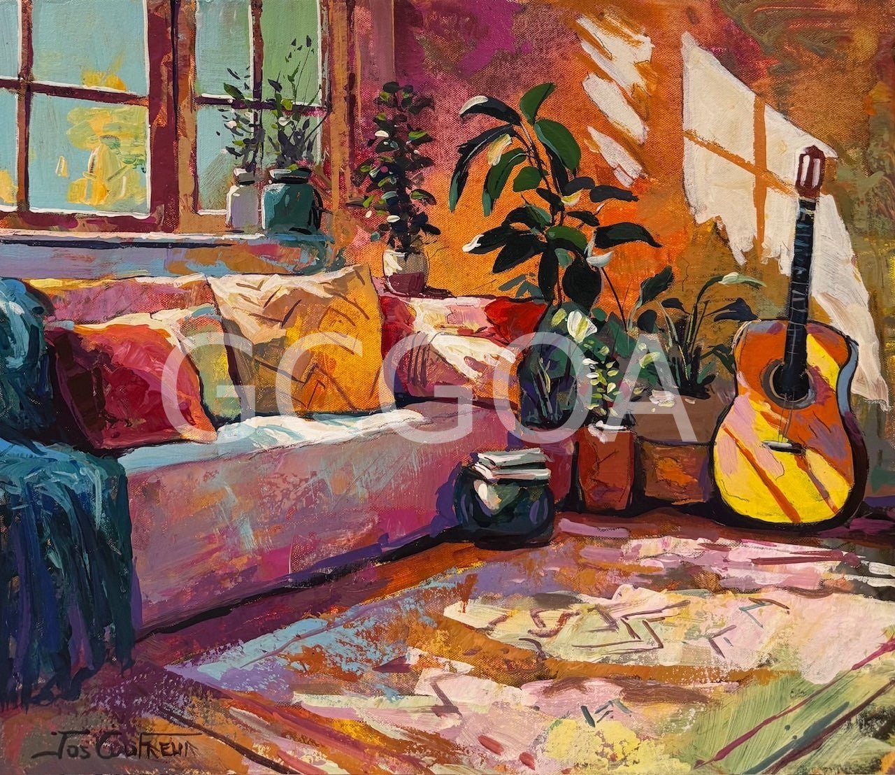 Music Lover - Gold Coast Gallery Of ArtJos Coufreur