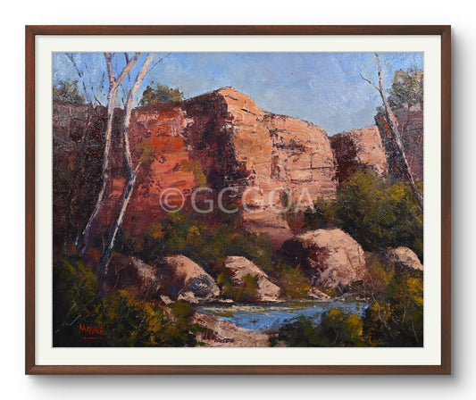 Mutawintji Gorge - Gold Coast Gallery Of ArtRod Moore