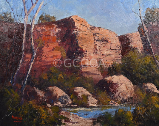 Mutawintji Gorge - Gold Coast Gallery Of ArtRod Moore