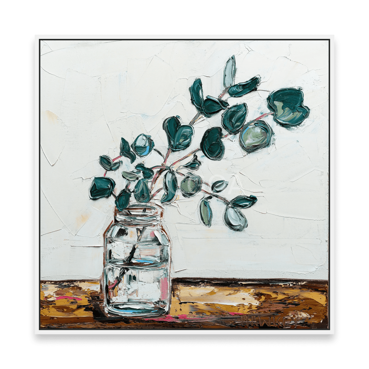 Natives In A Jar - Fine Art Print - Gold Coast Gallery Of ArtAngela Hawkey