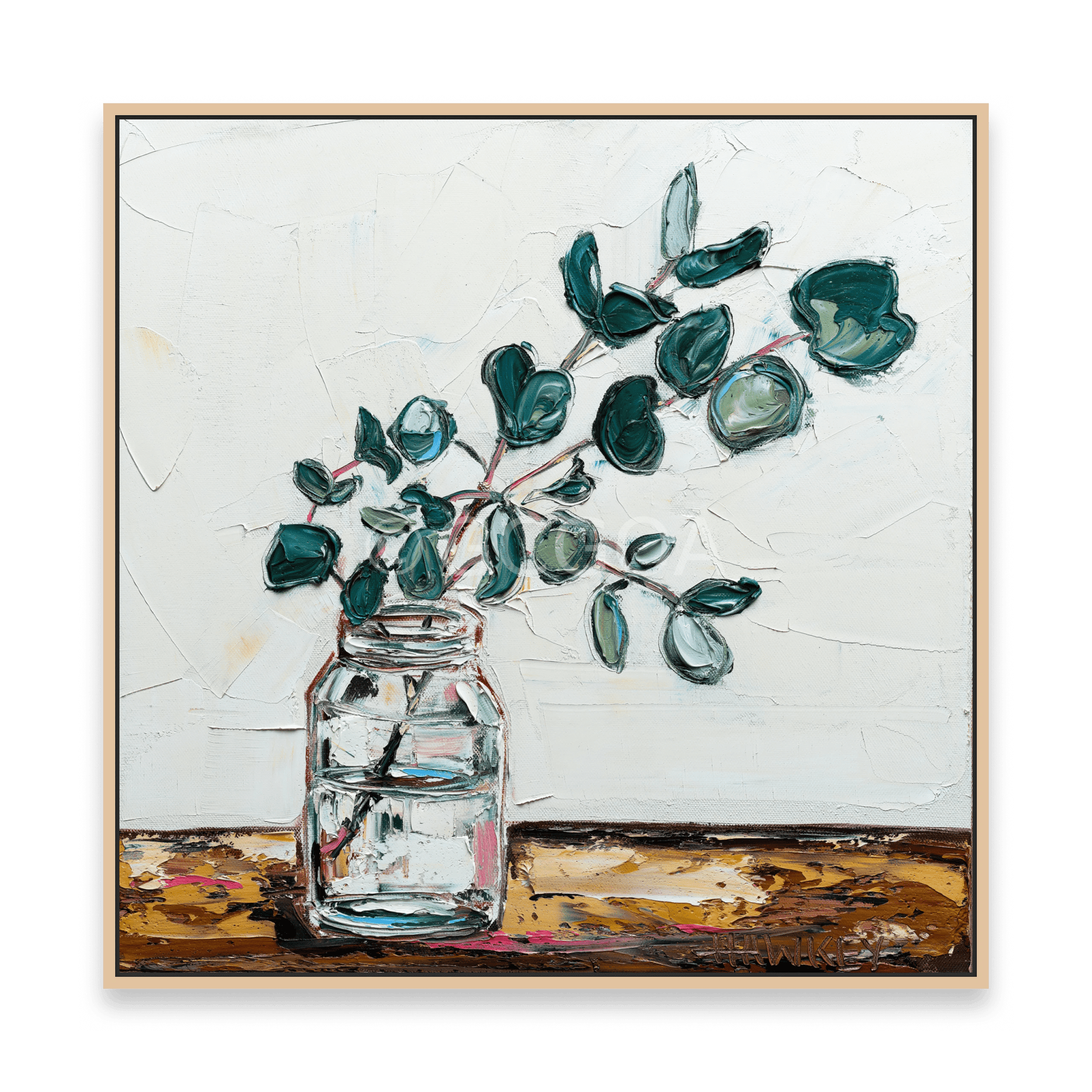 Natives In A Jar - Fine Art Print - Gold Coast Gallery Of ArtAngela Hawkey