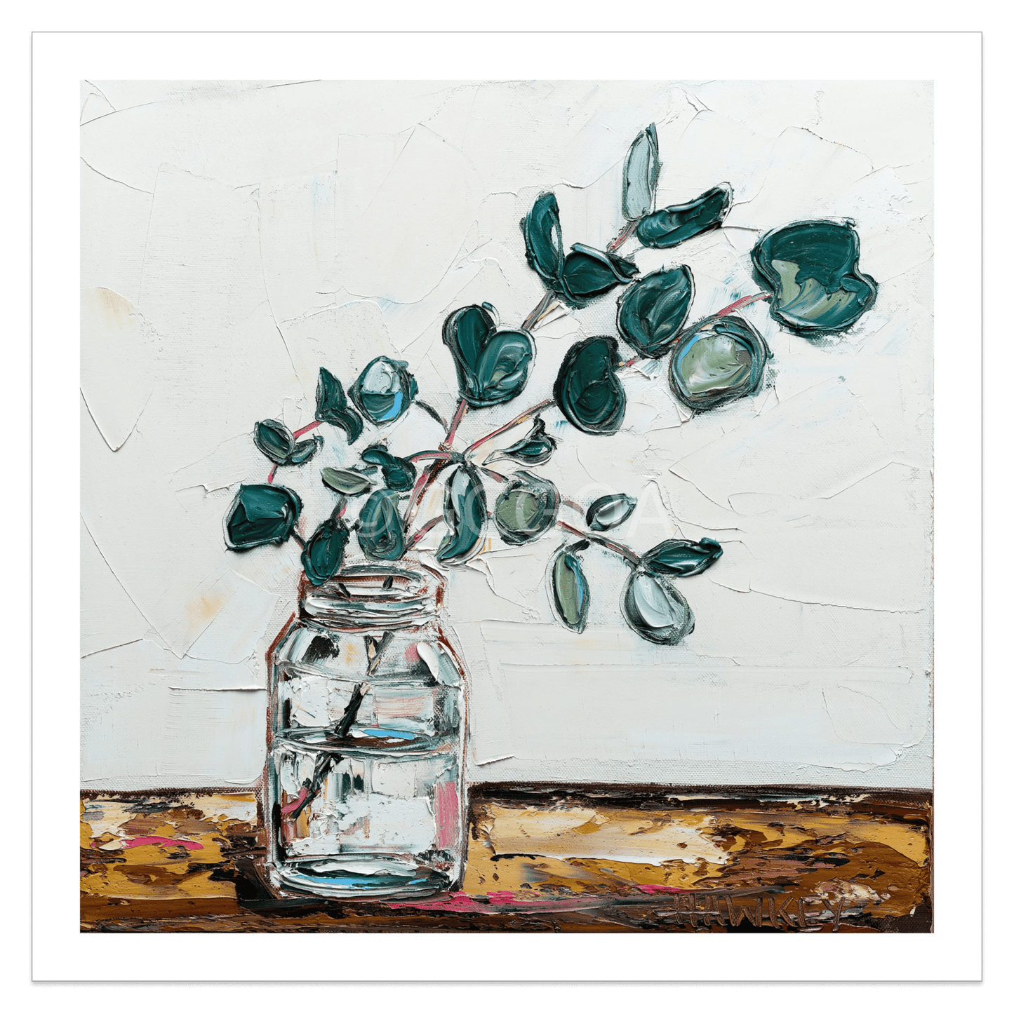 Natives In A Jar - Fine Art Print - Gold Coast Gallery Of ArtAngela Hawkey