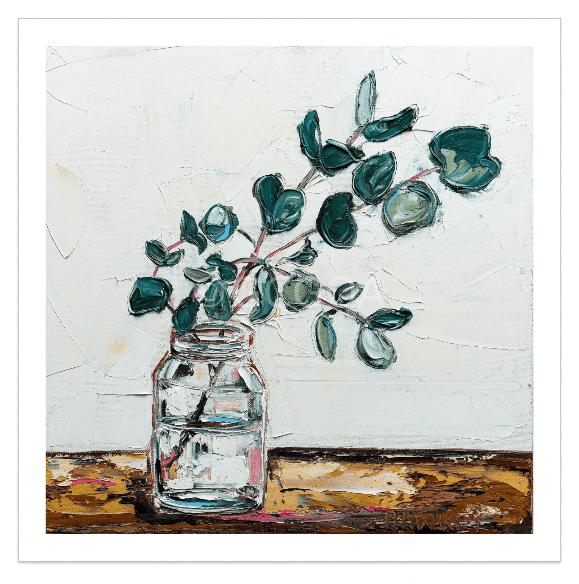 Natives In A Jar - Fine Art Print - Gold Coast Gallery Of ArtAngela Hawkey