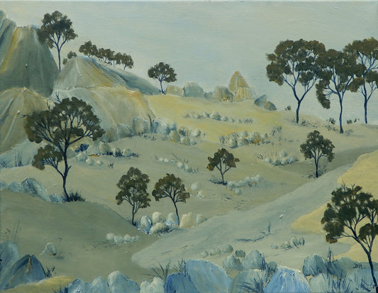 Near Yass - Original Art - Gold Coast Gallery Of ArtDoodie Herman