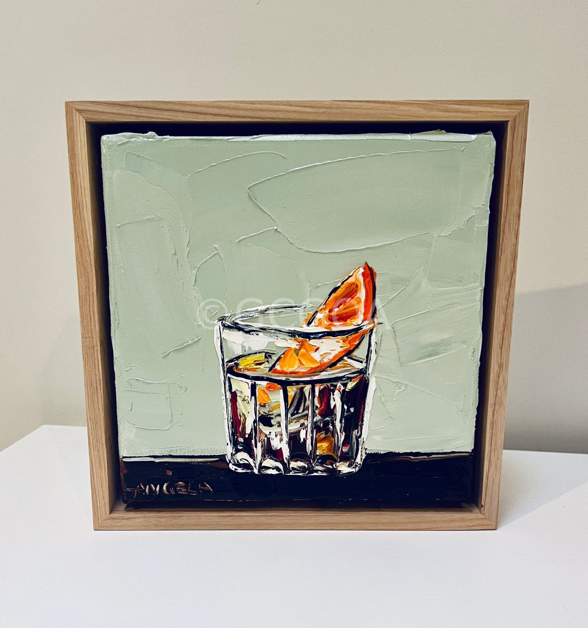 Negroni And Orange - Gold Coast Gallery Of ArtAngela Hawkey