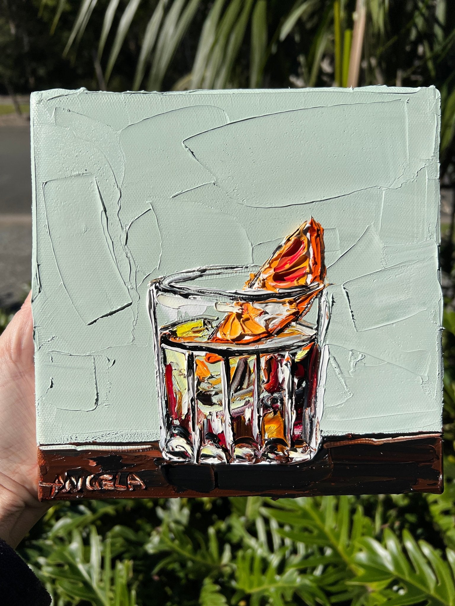 Negroni And Orange - Gold Coast Gallery Of ArtAngela Hawkey