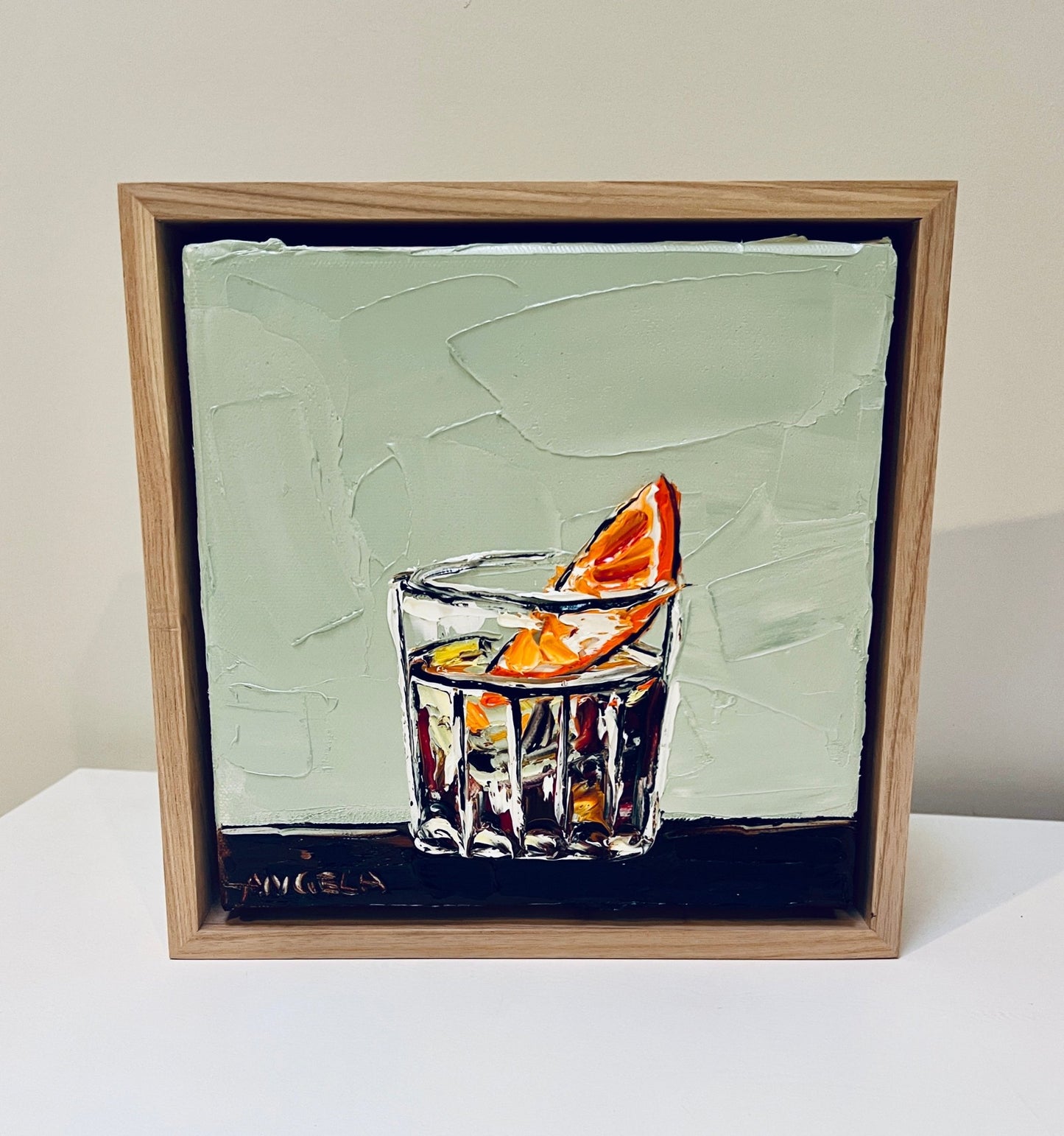 Negroni And Orange - Gold Coast Gallery Of ArtAngela Hawkey