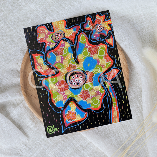 Neon Blooms 2 - Gold Coast Gallery Of ArtKat Handley