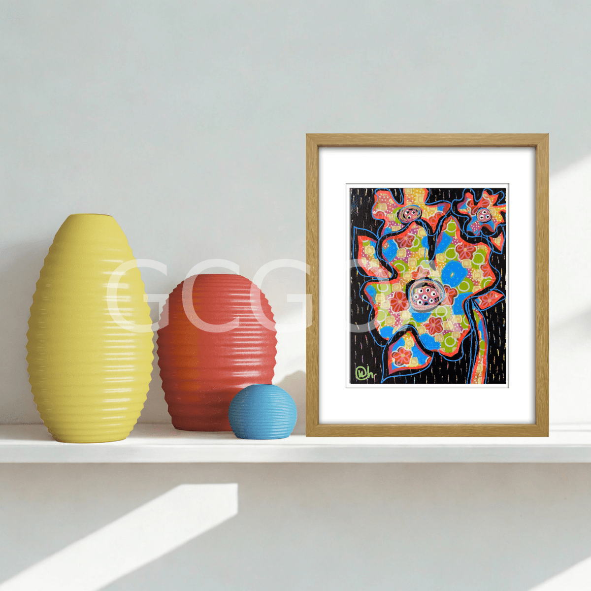 Neon Blooms 2 - Gold Coast Gallery Of ArtKat Handley