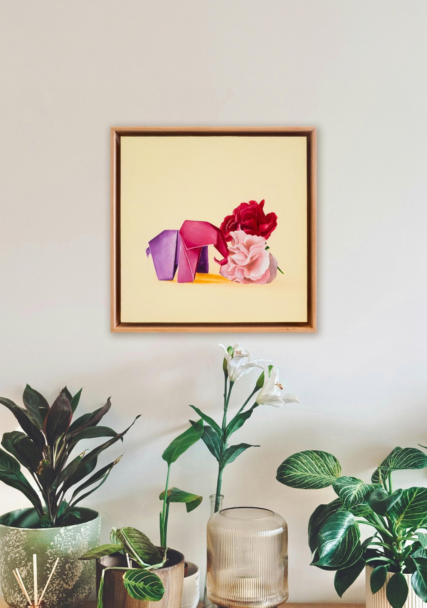 Nestled in Perfumed Petals - Original Art - Gold Coast Gallery Of ArtSarah Park