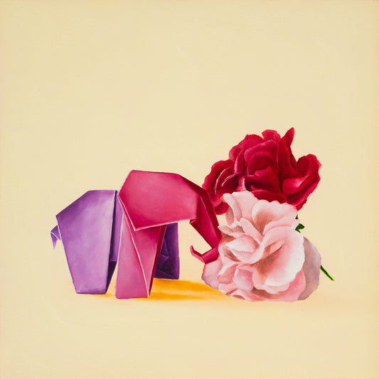 Nestled in Perfumed Petals - Original Art - Gold Coast Gallery Of ArtSarah Park