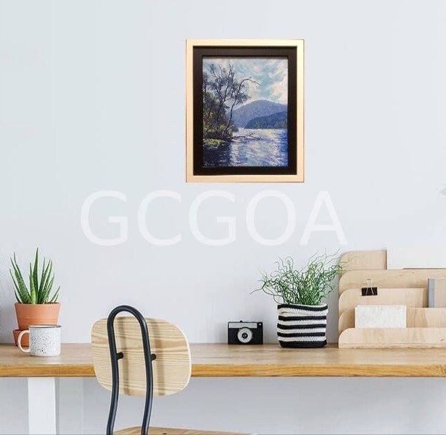 New Norfolk Glimpse Tassie - Gold Coast Gallery Of ArtAnne Strambi