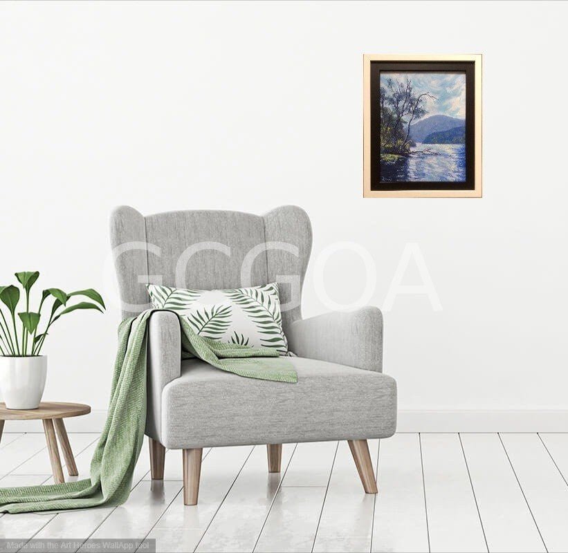 New Norfolk Glimpse Tassie - Gold Coast Gallery Of ArtAnne Strambi