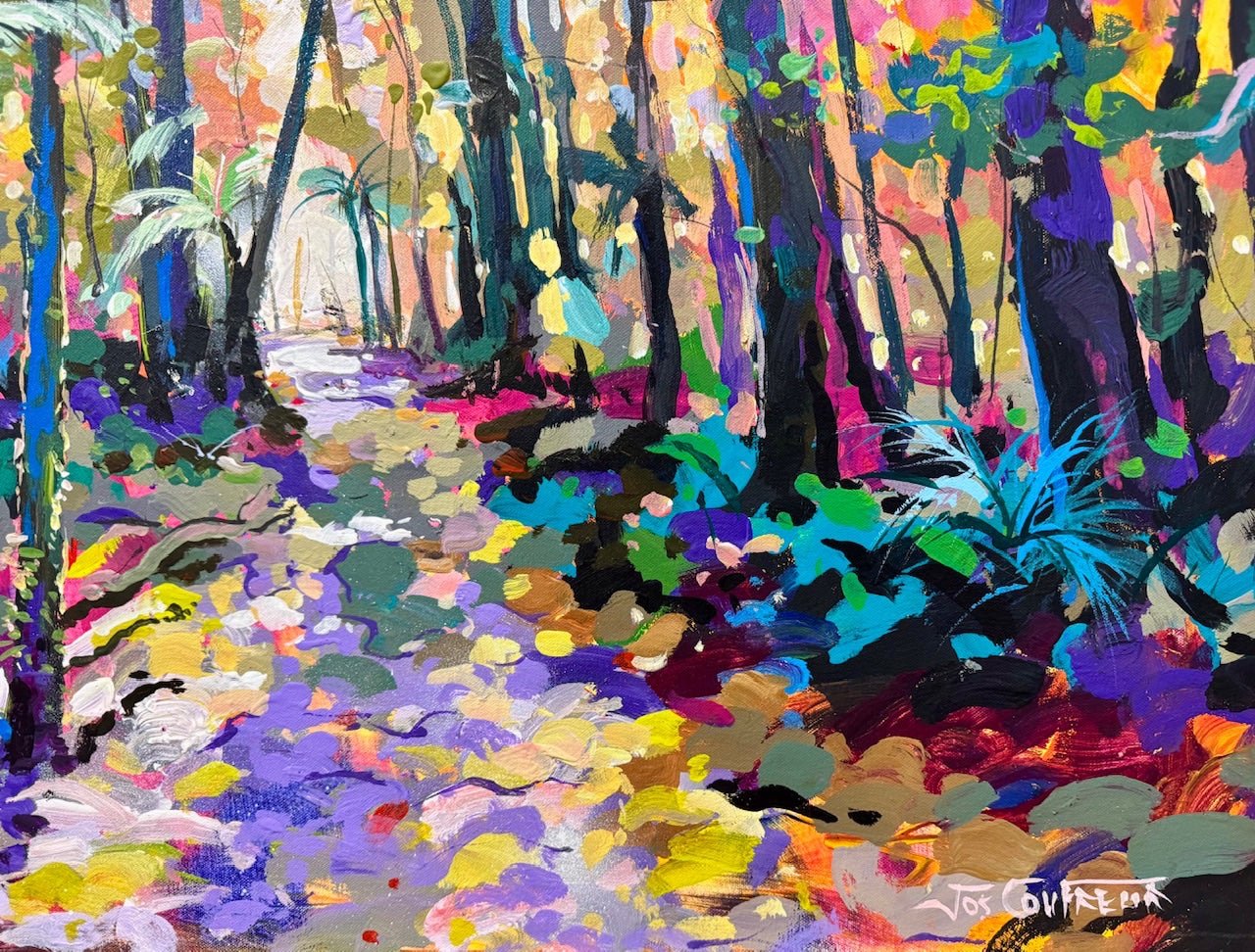 New Zealand Bush - Gold Coast Gallery Of ArtJos Coufreur