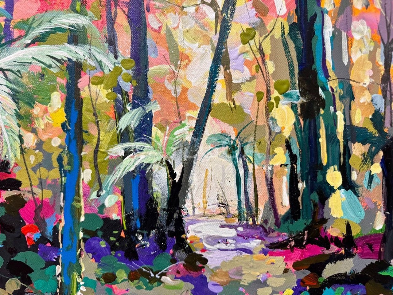 New Zealand Bush - Gold Coast Gallery Of ArtJos Coufreur