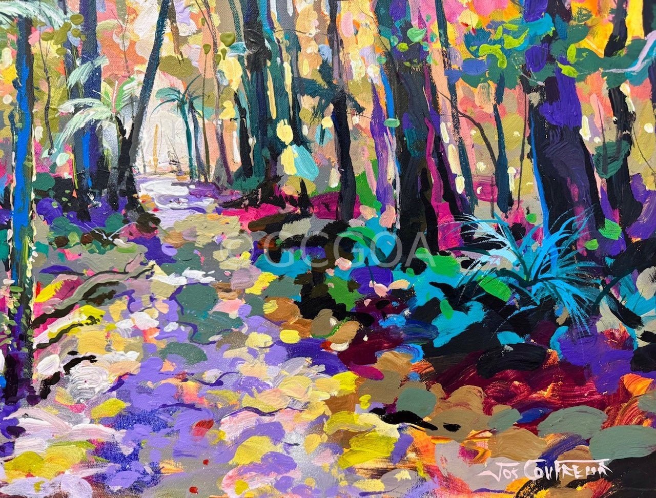 New Zealand Bush - Gold Coast Gallery Of ArtJos Coufreur