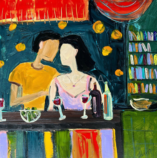 Night Out - Original Art - Gold Coast Gallery Of ArtDeakin Sharp