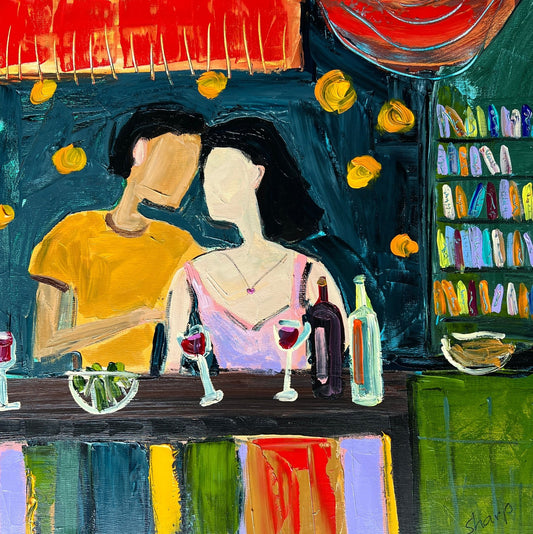 Night Out - Original Art - Gold Coast Gallery Of ArtDeakin Sharp