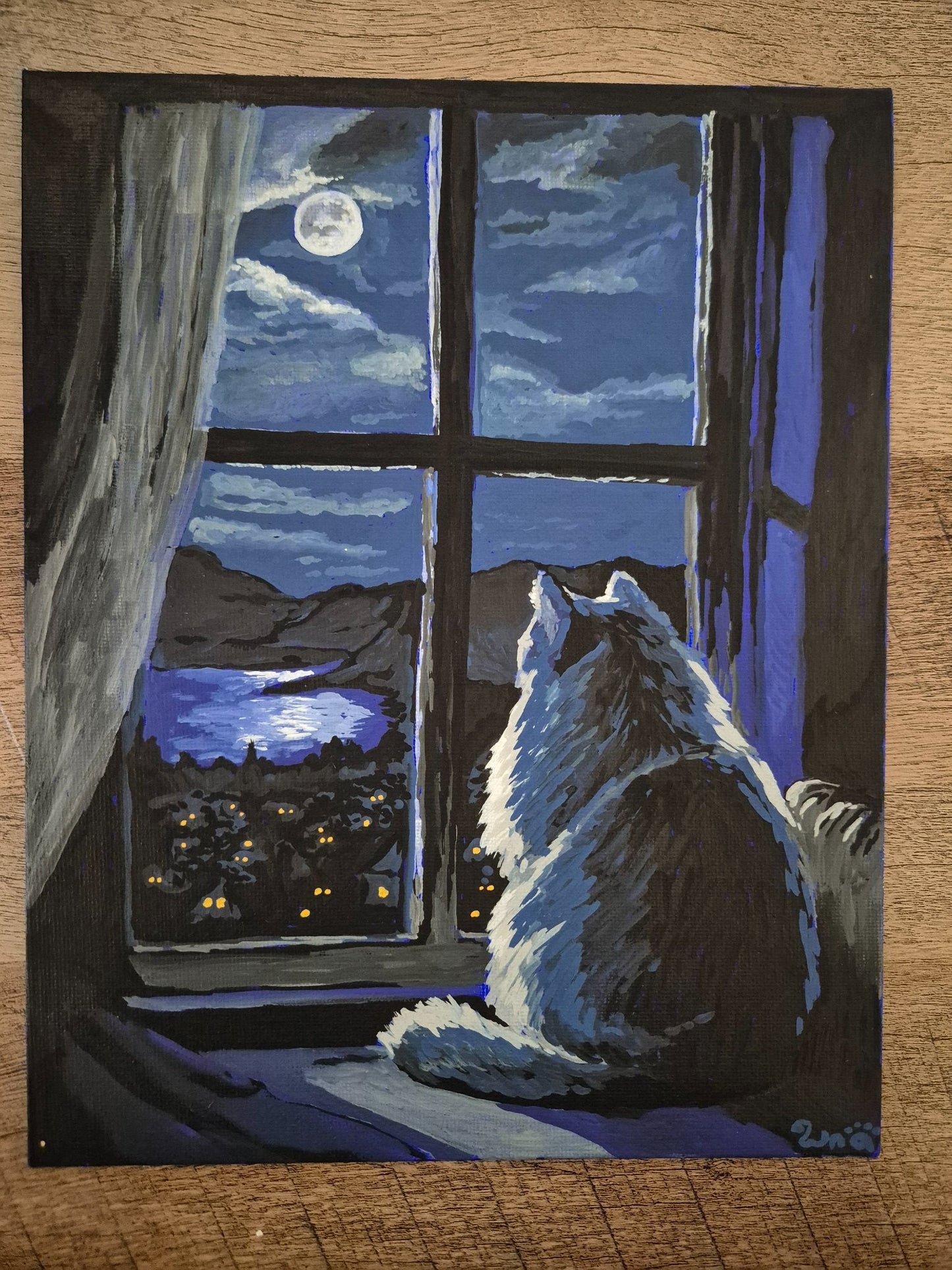 Night Watcher - Gold Coast Gallery Of ArtRenae Hall