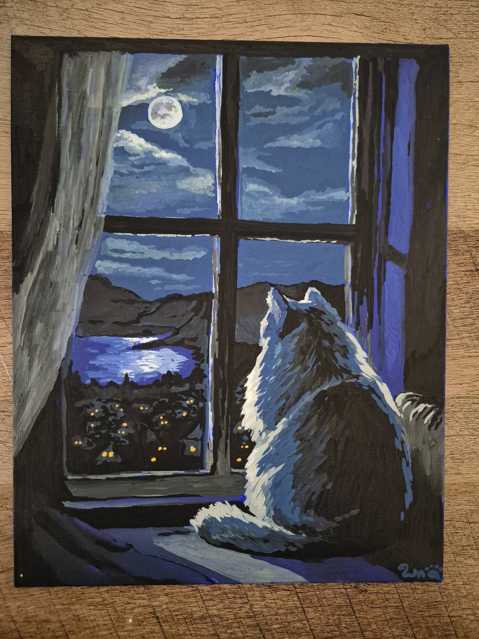 Night Watcher - Gold Coast Gallery Of ArtRenae Hall