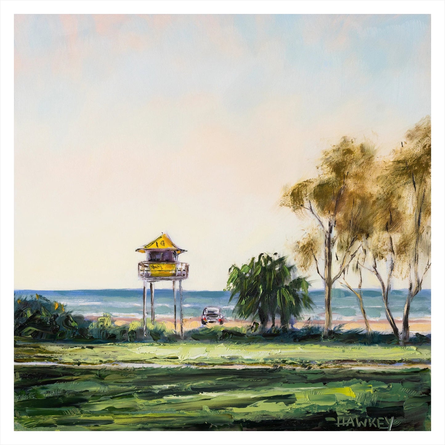 North Burleigh Beach - Fine Art Print - Gold Coast Gallery Of ArtAngela Hawkey