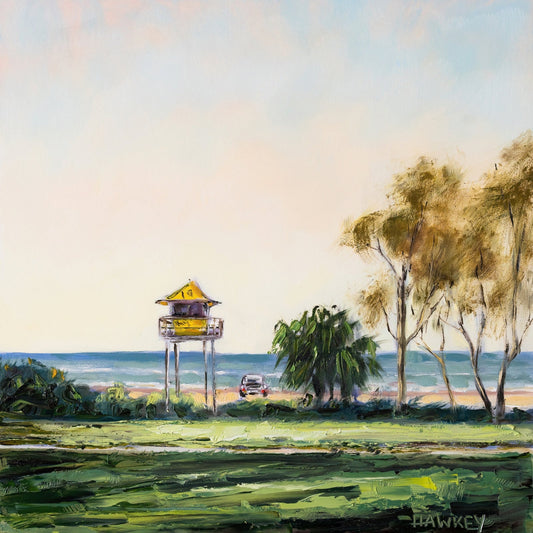 North Burleigh Beach - Fine Art Print - Gold Coast Gallery Of ArtAngela Hawkey