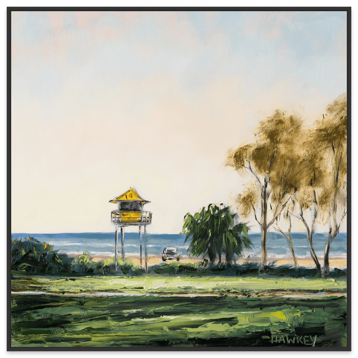 North Burleigh Beach - Fine Art Print - Gold Coast Gallery Of ArtAngela Hawkey