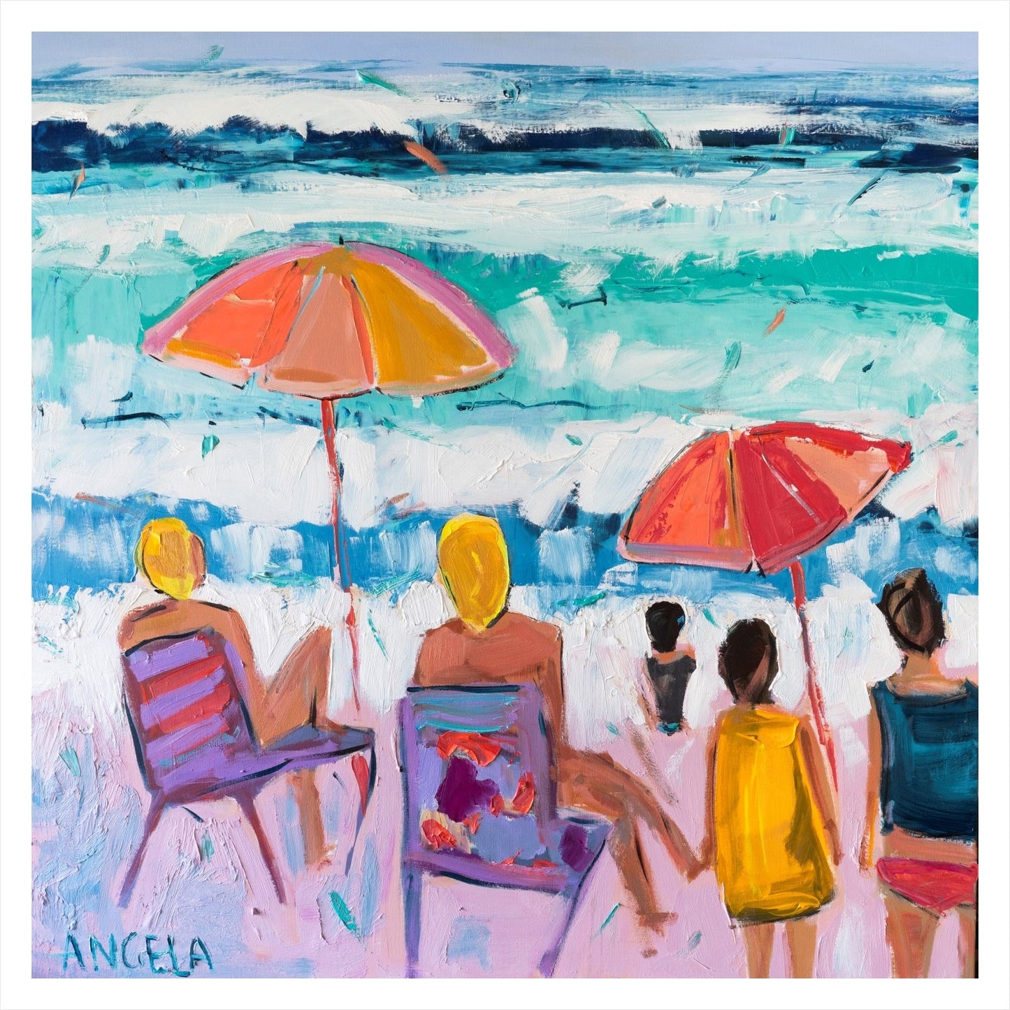 Observers - Fine Art Print - Gold Coast Gallery Of ArtAngela Hawkey