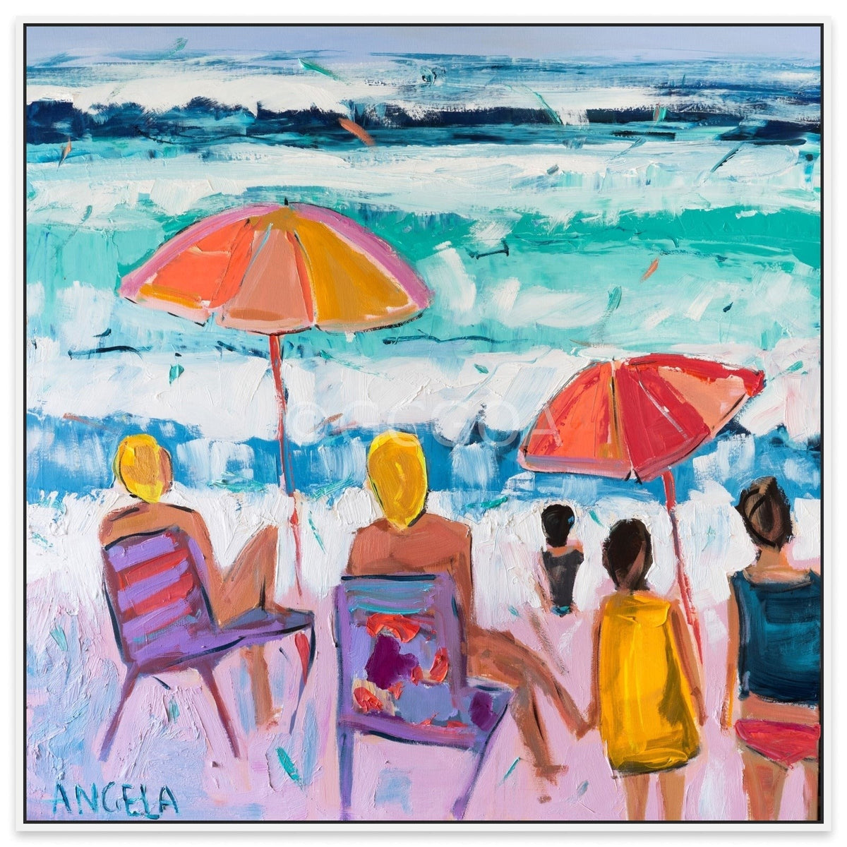 Observers - Fine Art Print - Gold Coast Gallery Of ArtAngela Hawkey