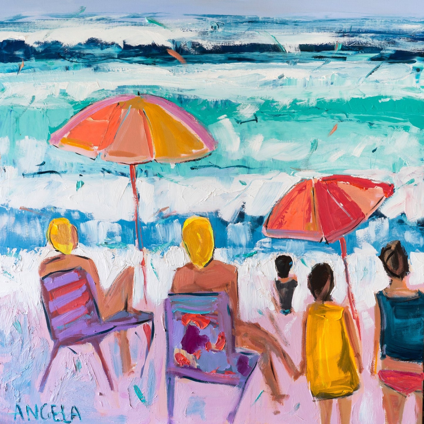 Observers - Fine Art Print - Gold Coast Gallery Of ArtAngela Hawkey