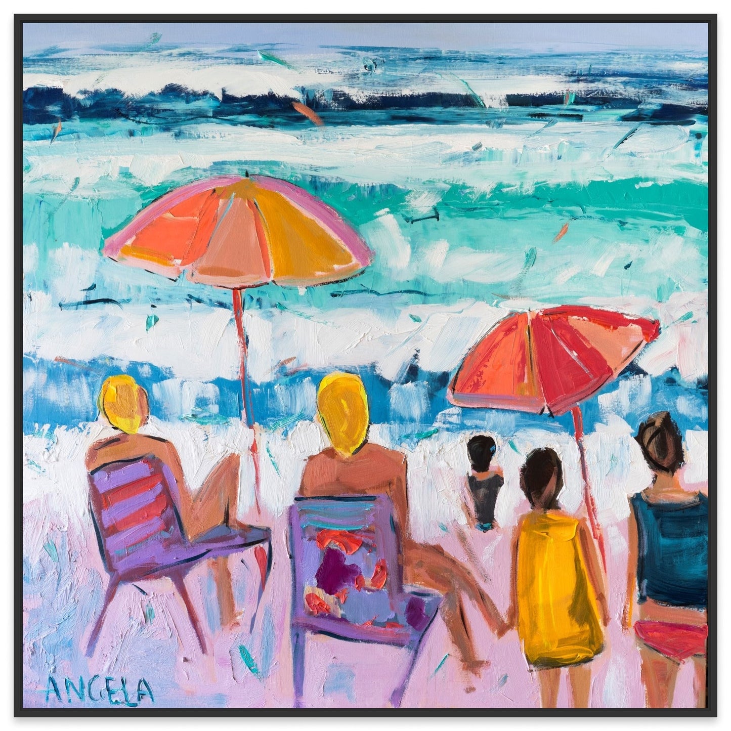 Observers - Fine Art Print - Gold Coast Gallery Of ArtAngela Hawkey