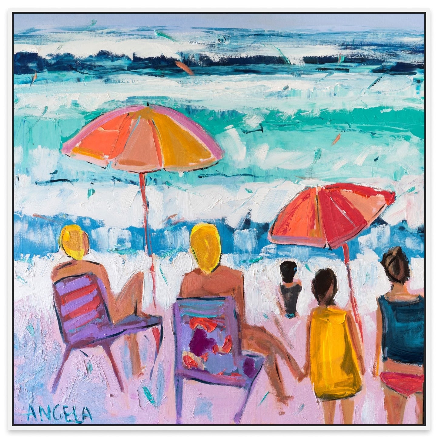 Observers - Fine Art Print - Gold Coast Gallery Of ArtAngela Hawkey