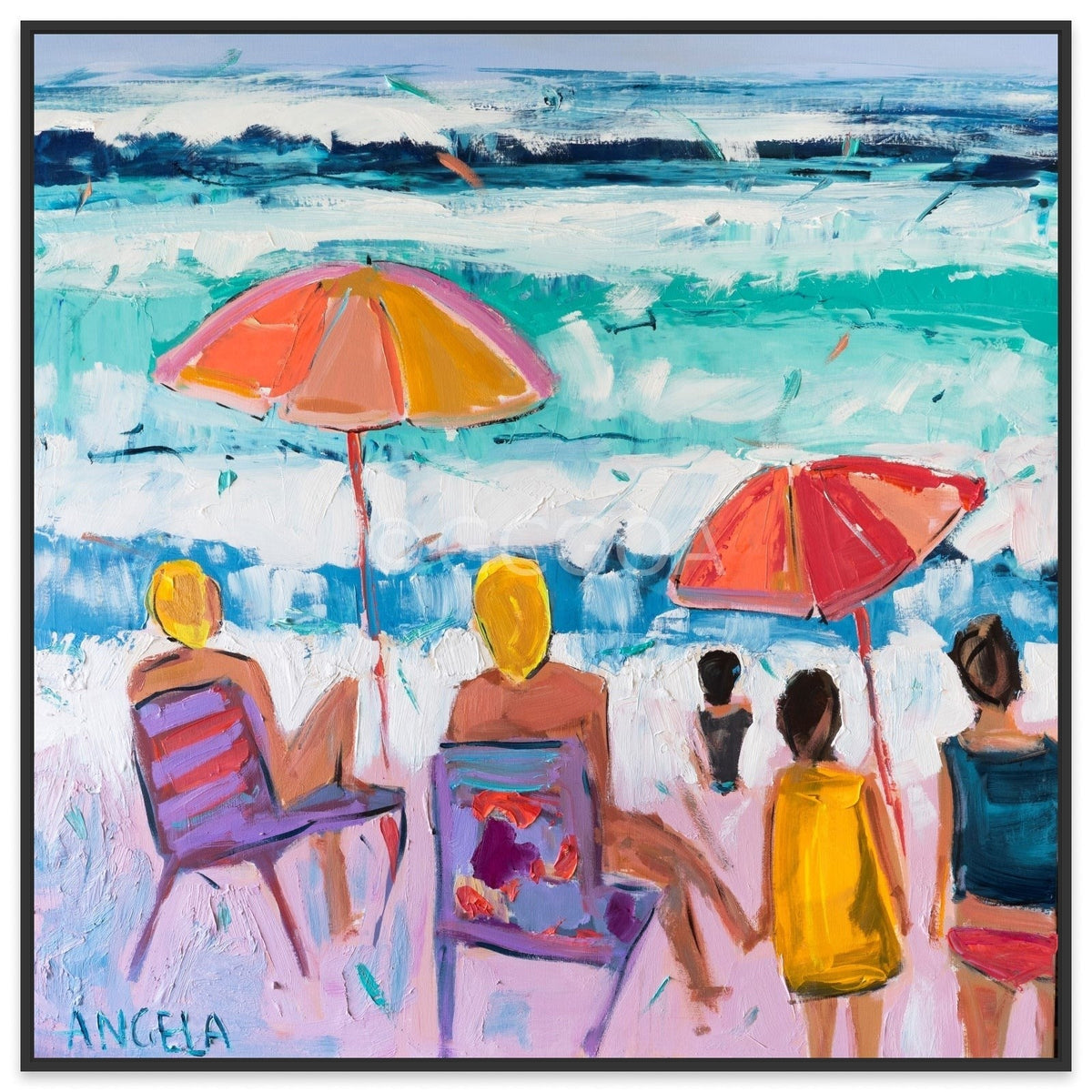 Observers - Fine Art Print - Gold Coast Gallery Of ArtAngela Hawkey