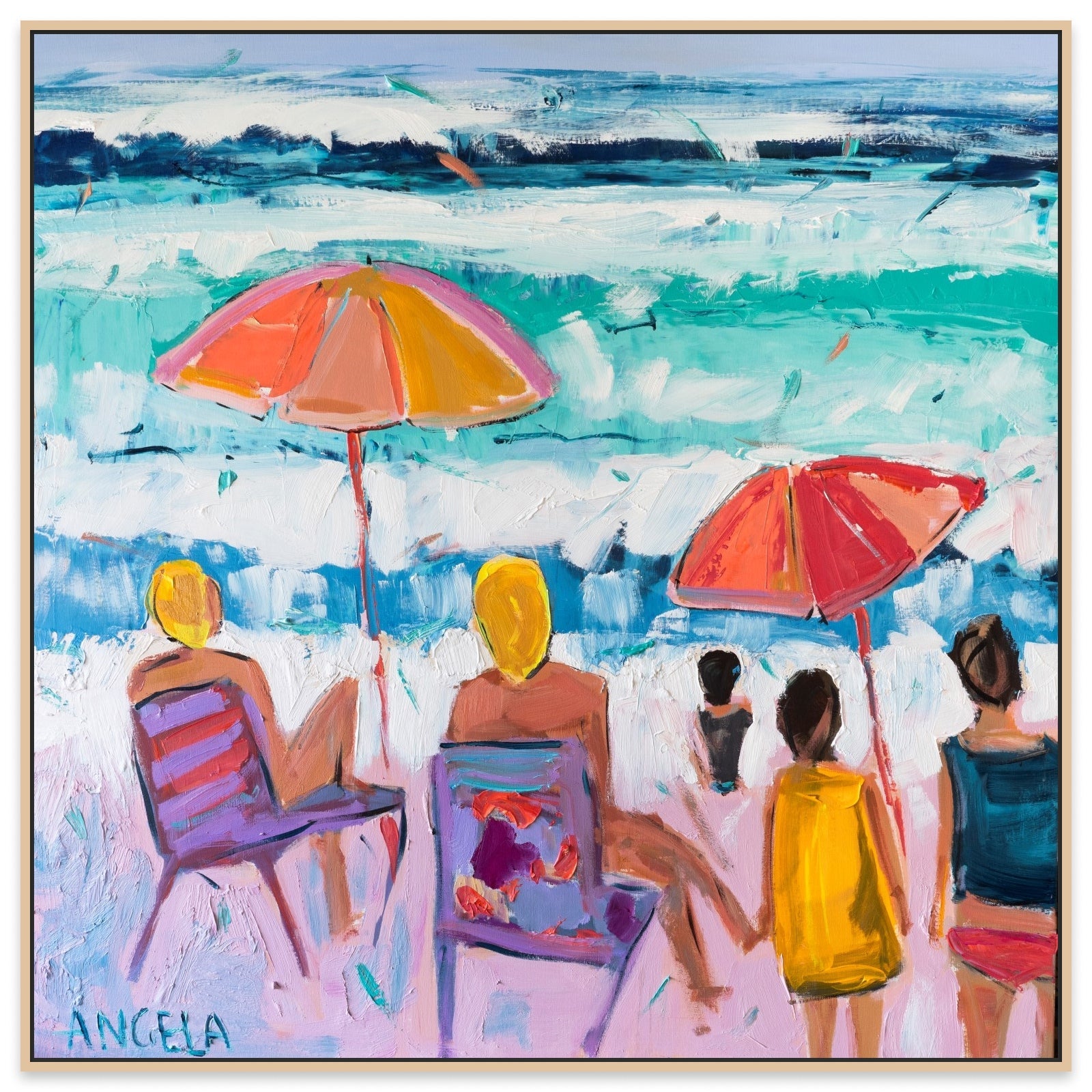 Observers - Fine Art Print - Gold Coast Gallery Of ArtAngela Hawkey