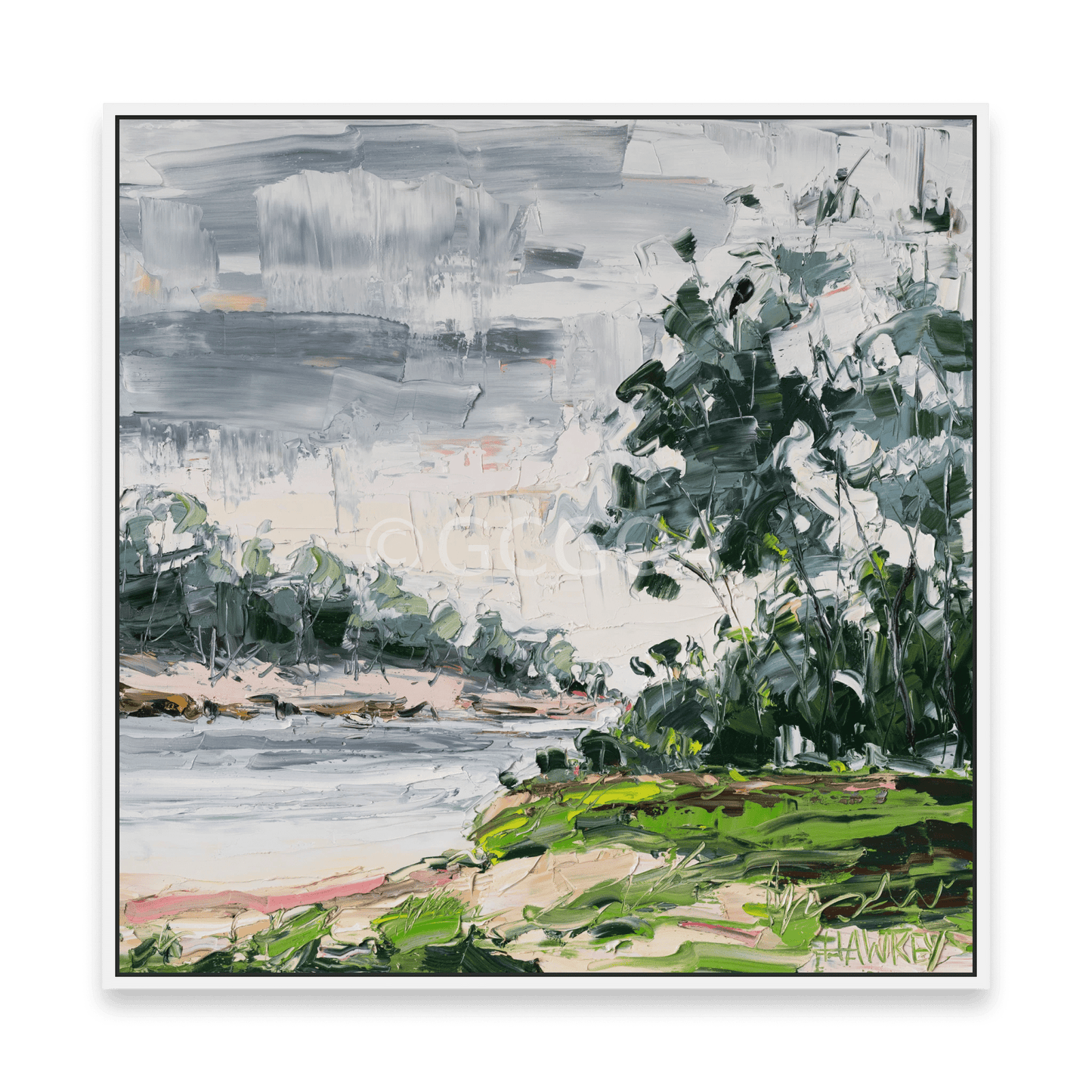Ocean Rain - Fine Art Print - Gold Coast Gallery Of ArtAngela Hawkey